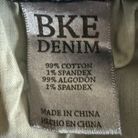 BKE Men's 30L Jake Bootleg Dark Wash Blue jeans - Picture 4 of 4